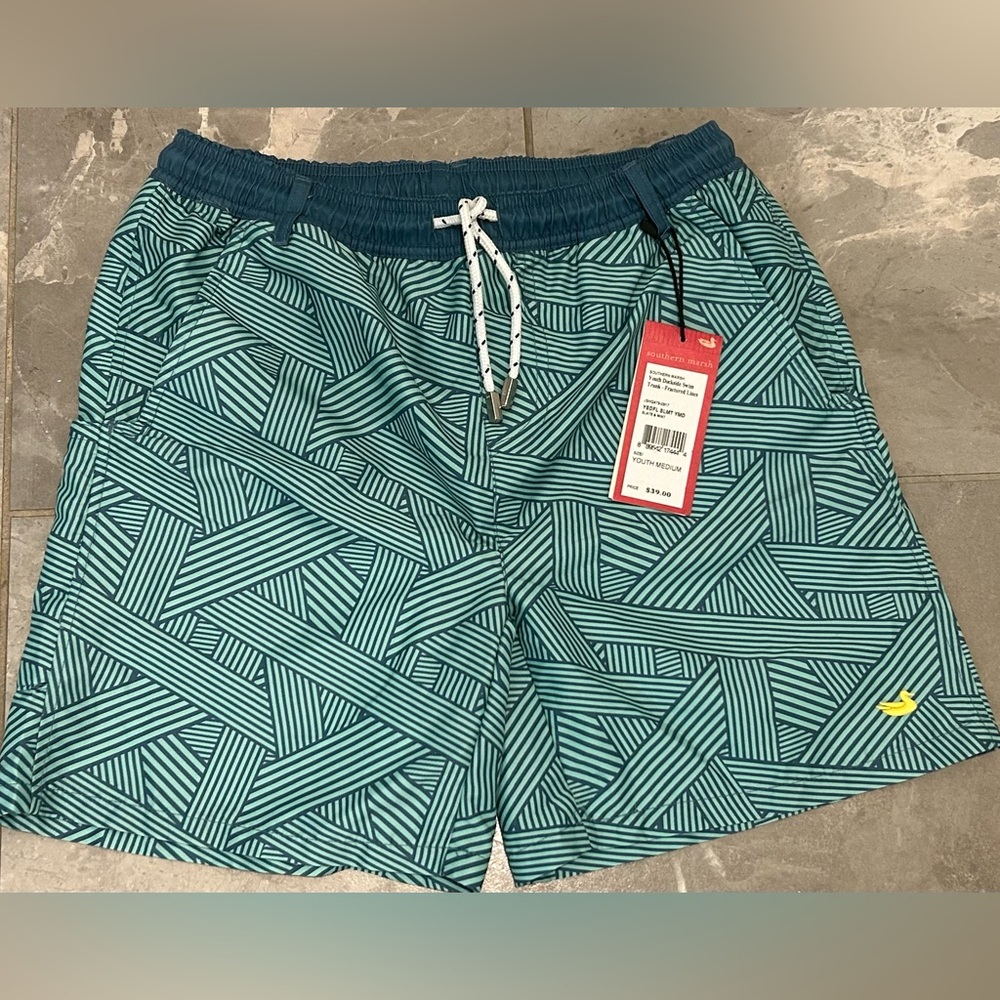 NEW Southern Marsh Youth Swim Trunks